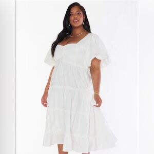 Show Me Your MuMu Odette Midi Dress Size 1X